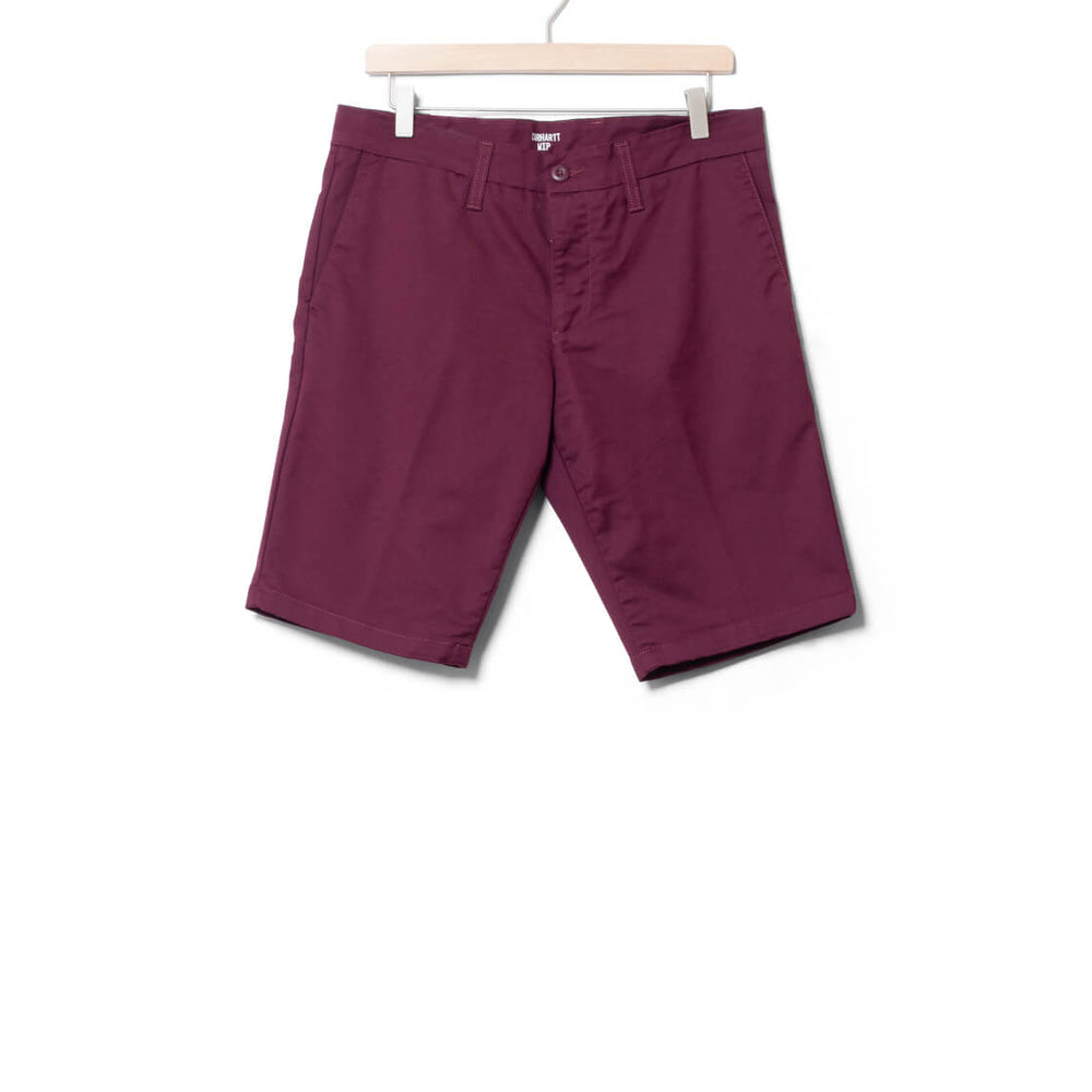 Carhartt WIP Shorts Sid Lamar red shiraz