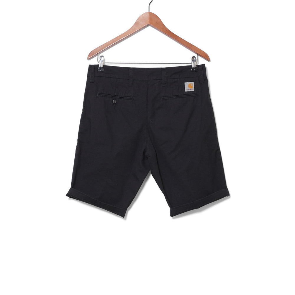 Carhartt WIP Shorts Sid Trabuco black rinsed