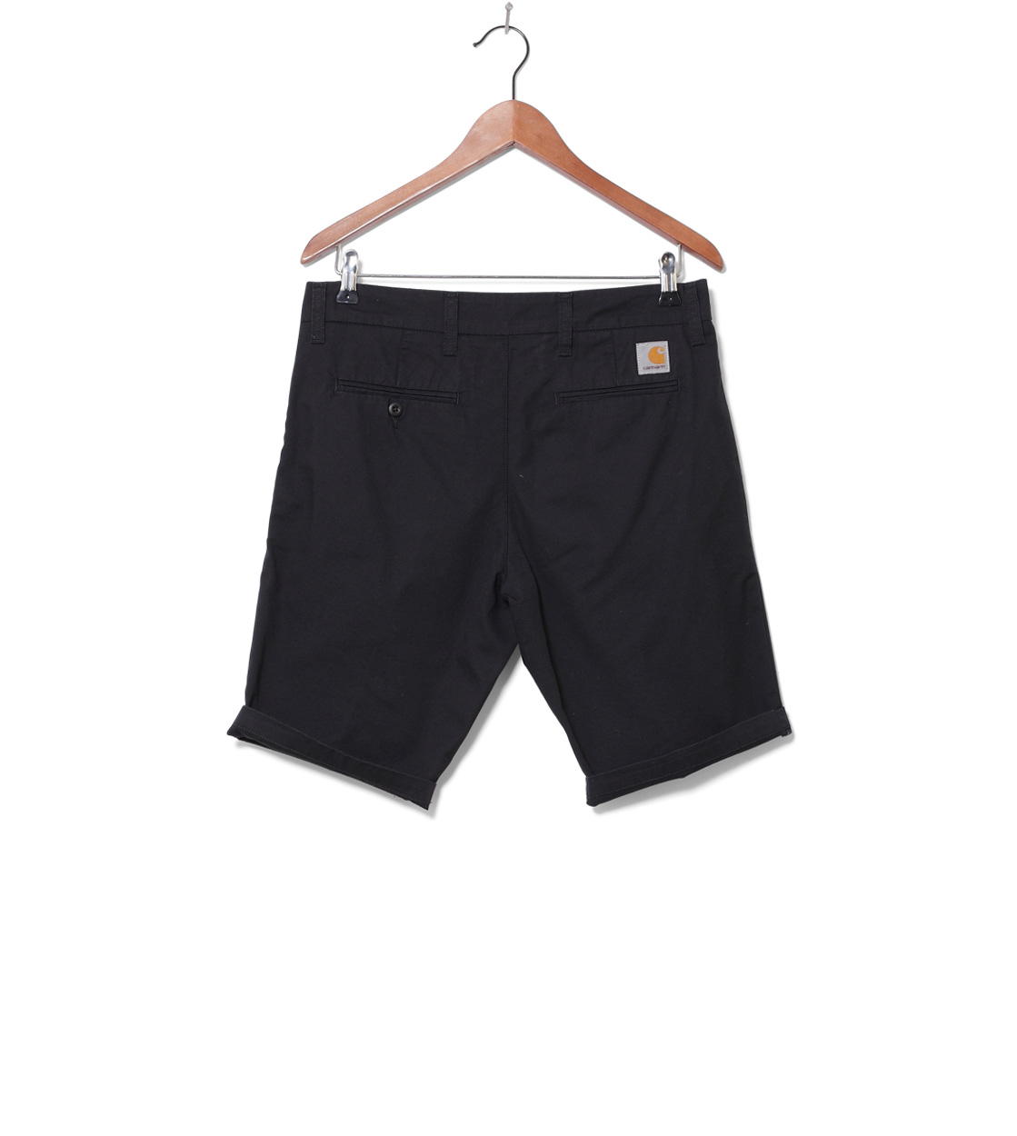 Carhartt WIP Shorts Sid Trabuco black rinsed