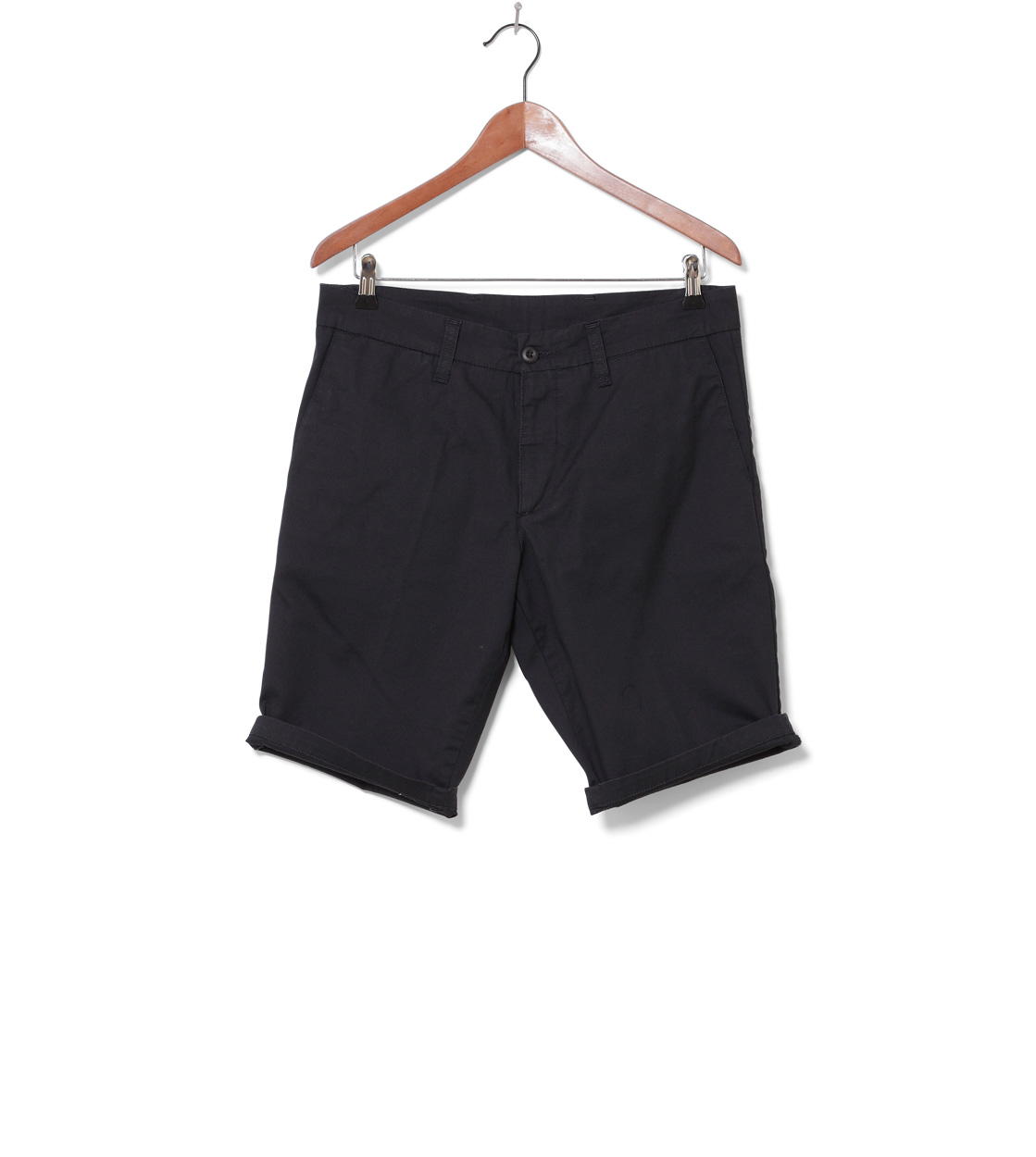 Carhartt WIP Shorts Sid Trabuco black rinsed