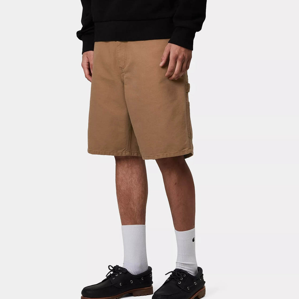 
                      
                        Carhartt WIP Shorts Single Dearborn brown hamilton rinsed
                      
                    