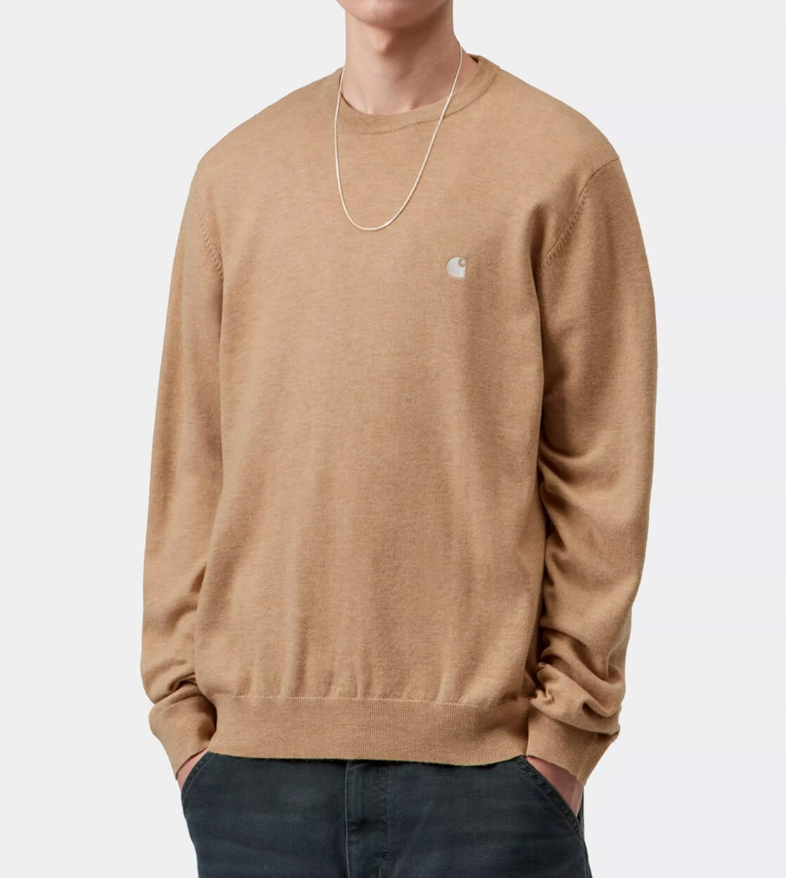 Carhartt WIP Sweater Madison brown wip dusty h