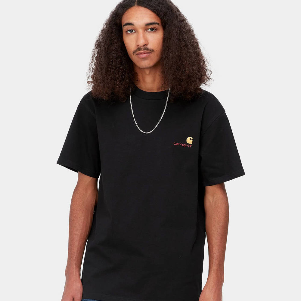 Carhartt WIP T-Shirt American Script black