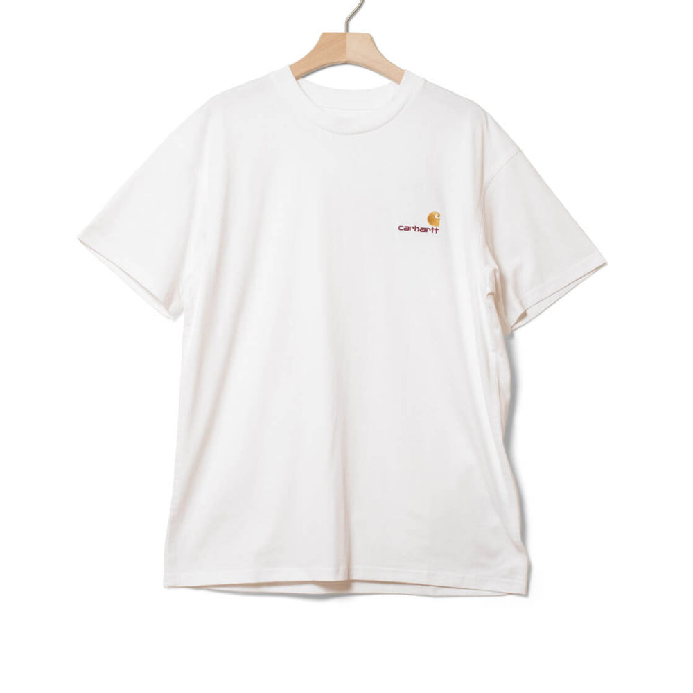 Carhartt WIP T-Shirt American Script white