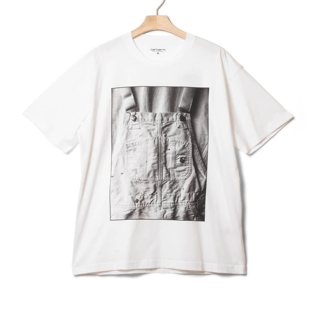 Carhartt WIP T-Shirt BIB Overall white