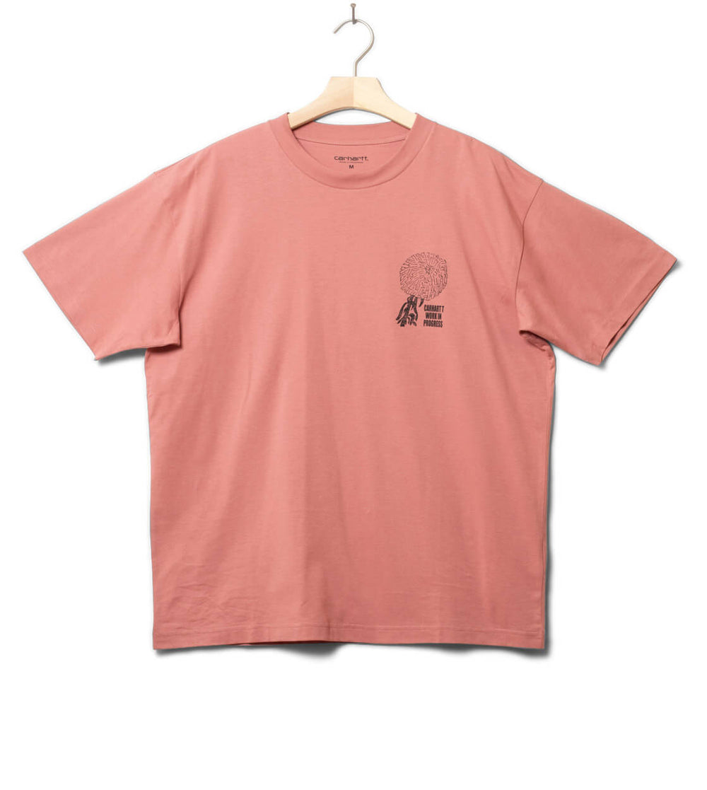 Carhartt WIP T-Shirt Chrysanthemum pink dusty rose