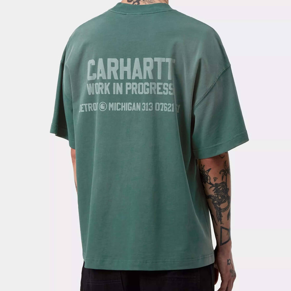 Carhartt WIP T-Shirt Distance green dark fir