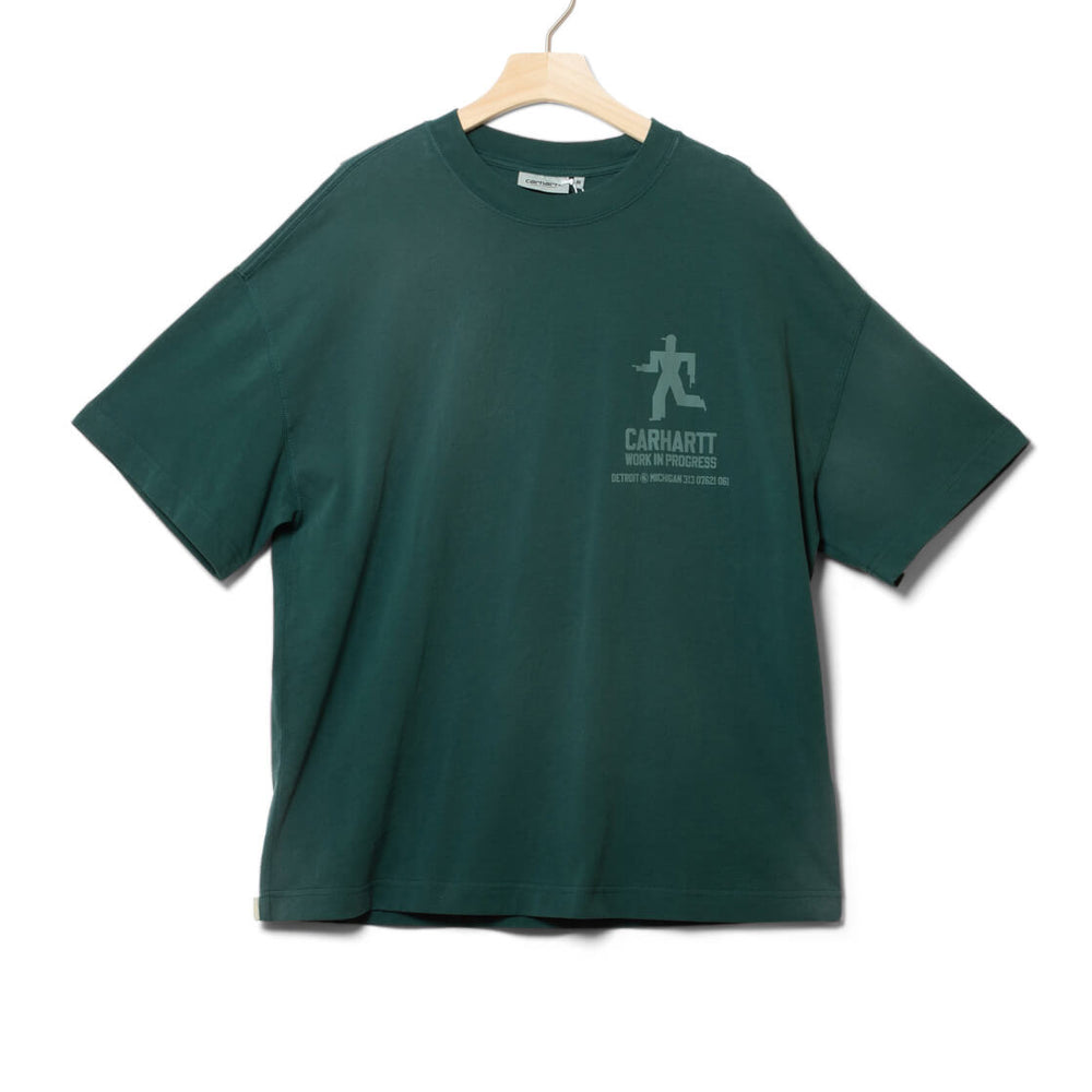Carhartt WIP T-Shirt Distance green dark fir