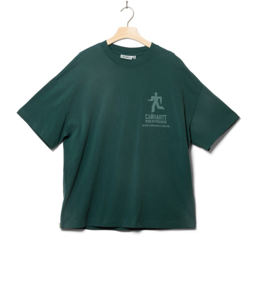 Carhartt WIP T-Shirt Distance green dark fir