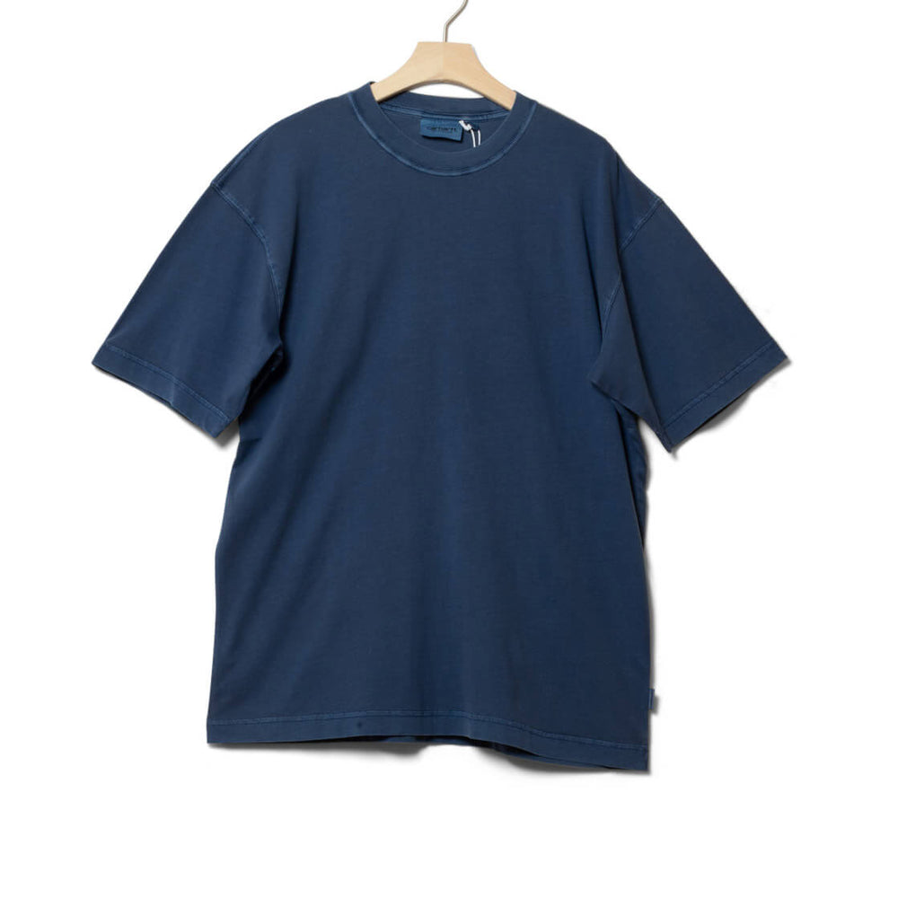 Carhartt WIP T-Shirt Dune blue elder garment dyed