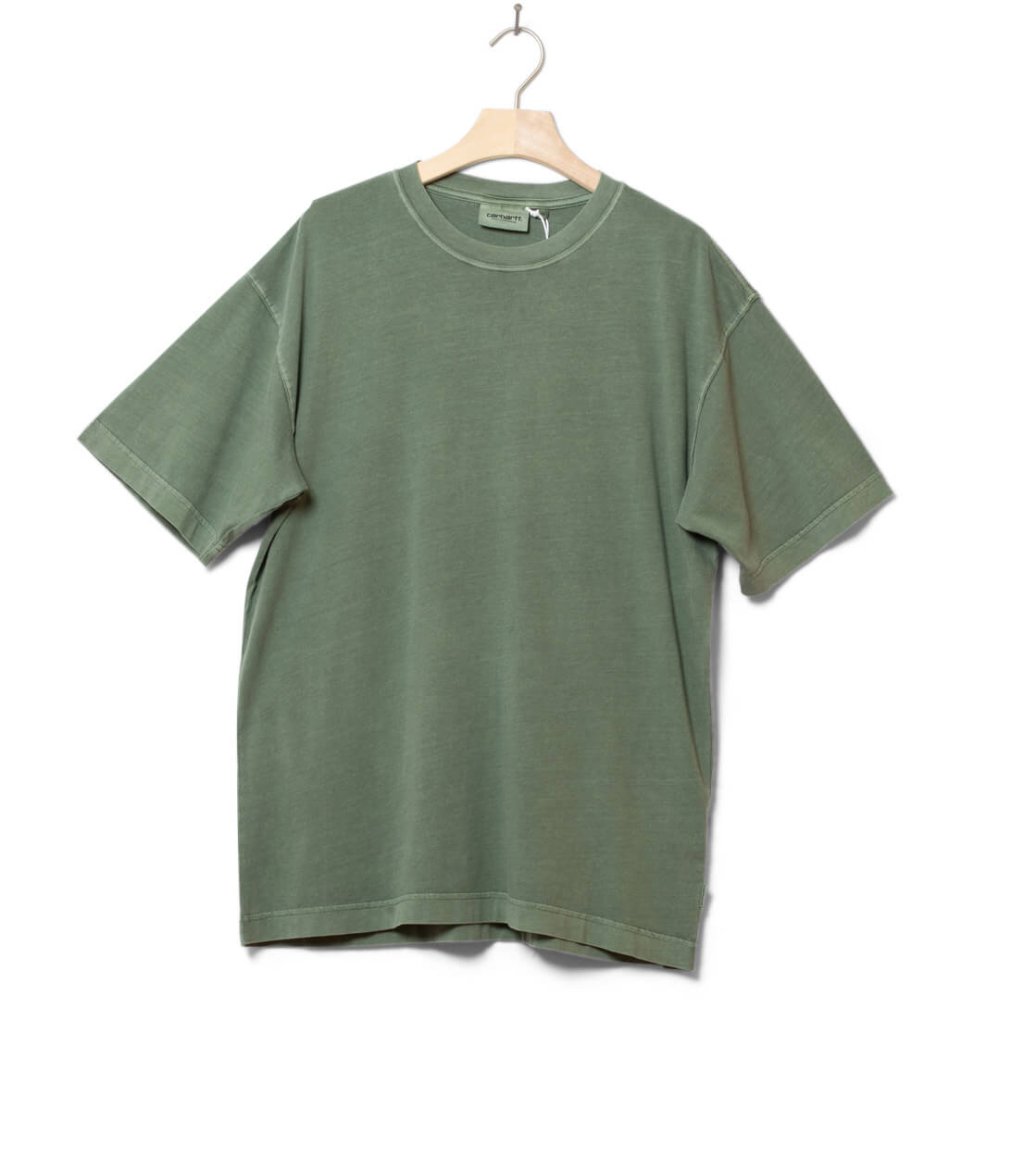 Carhartt WIP T-Shirt Dune green park garment dyed