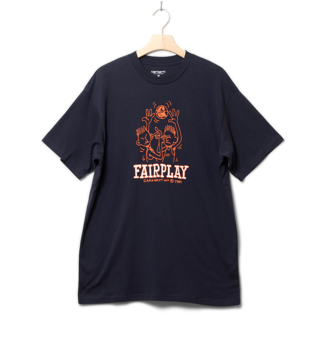 Carhartt WIP T-Shirt Fairplay bue dark navy