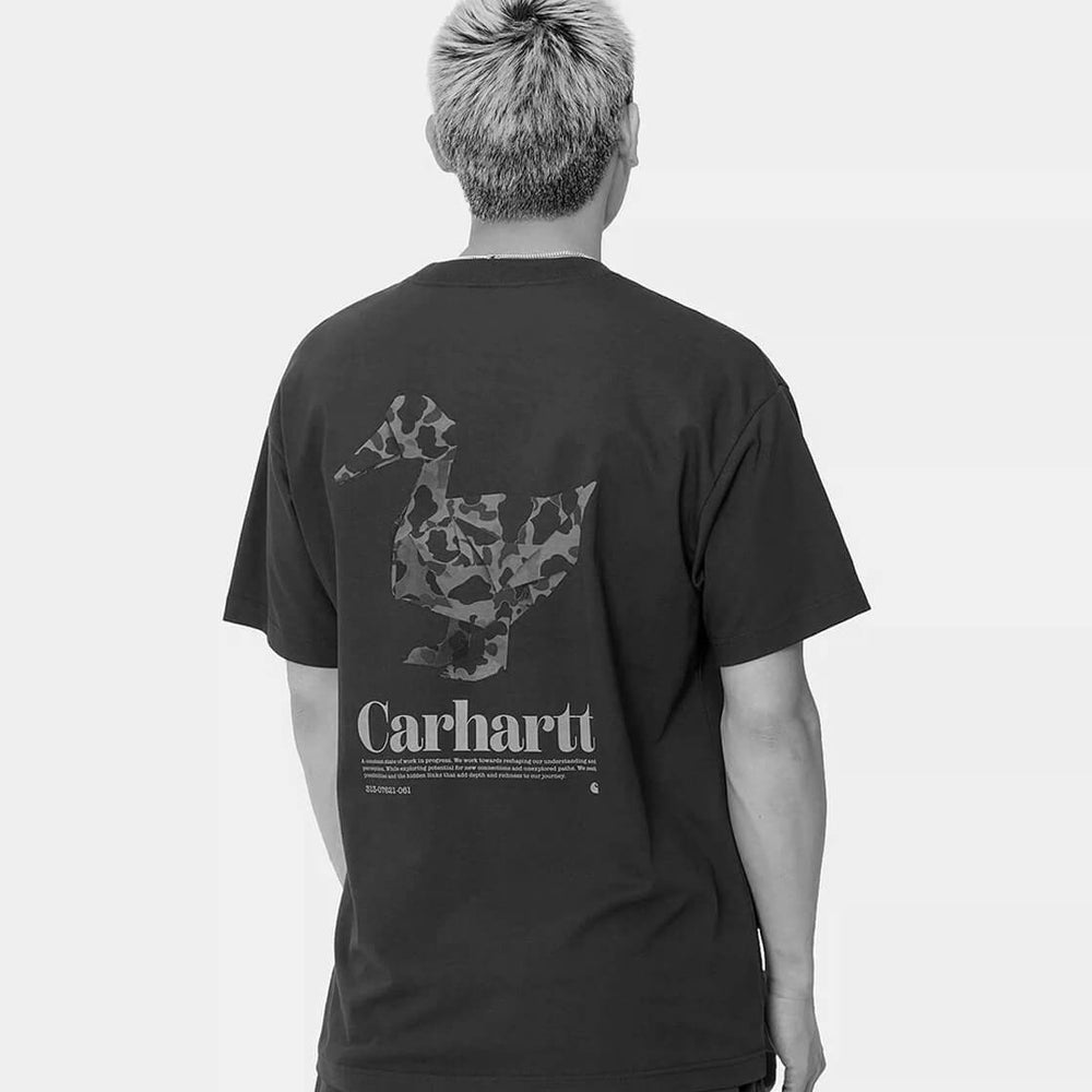 Carhartt WIP T-Shirt Fold Duck black