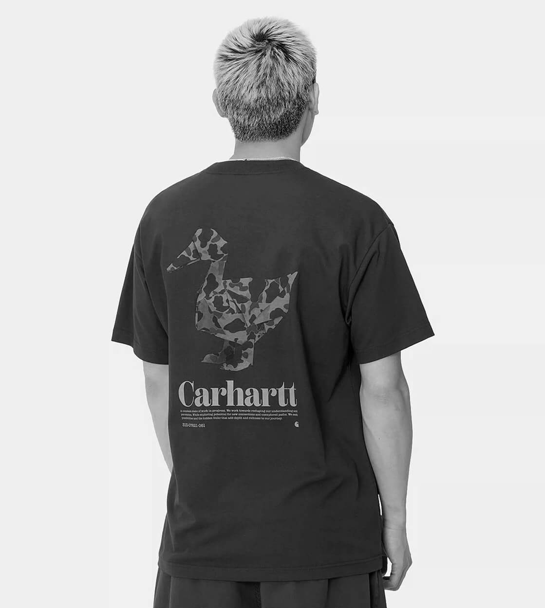 Carhartt WIP T-Shirt Fold Duck black