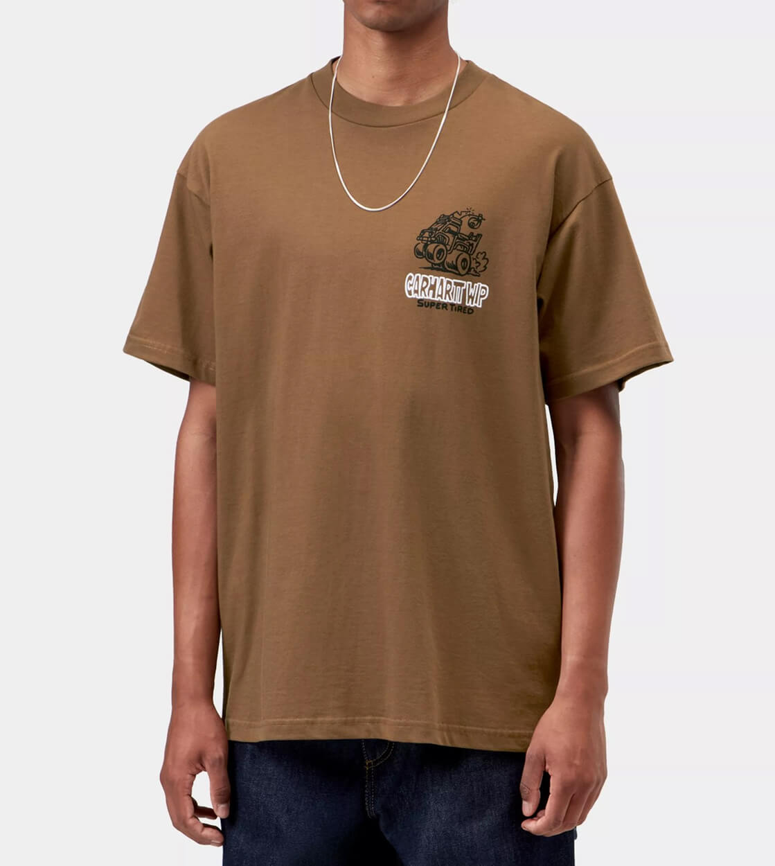 Carhartt WIP T-Shirt Hot Rat brown wip h