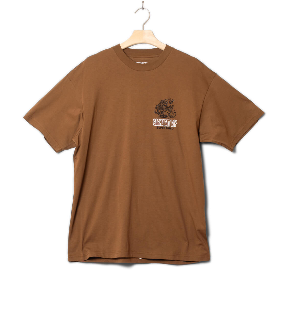 Carhartt WIP T-Shirt Hot Rat brown wip h