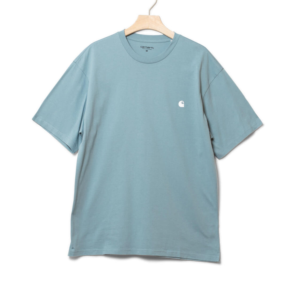 Carhartt WIP T-Shirt Madison blue citadel/wax