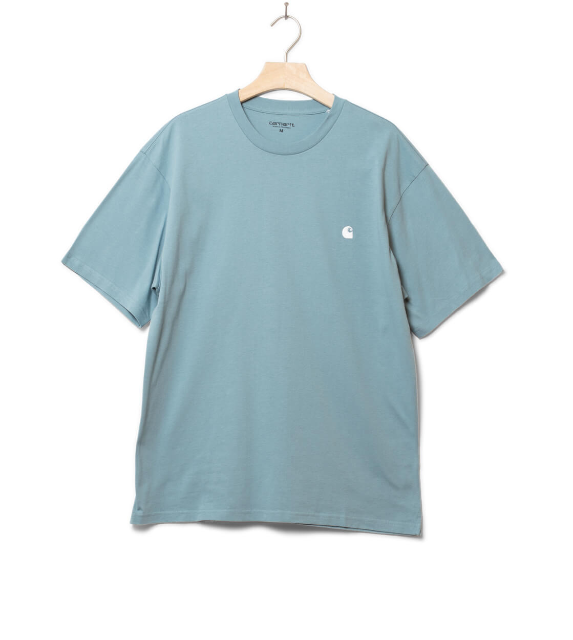 Carhartt WIP T-Shirt Madison blue citadel/wax