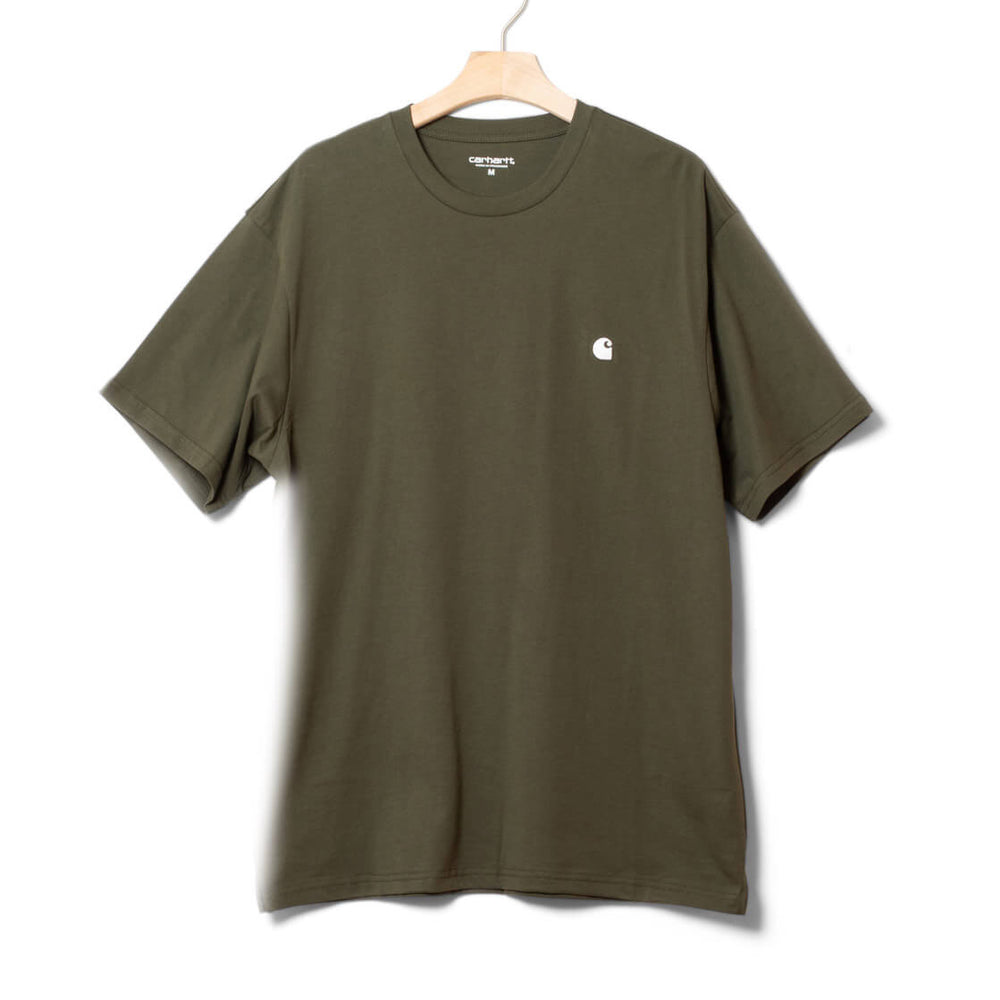 Carhartt WIP T-Shirt Madison green/white