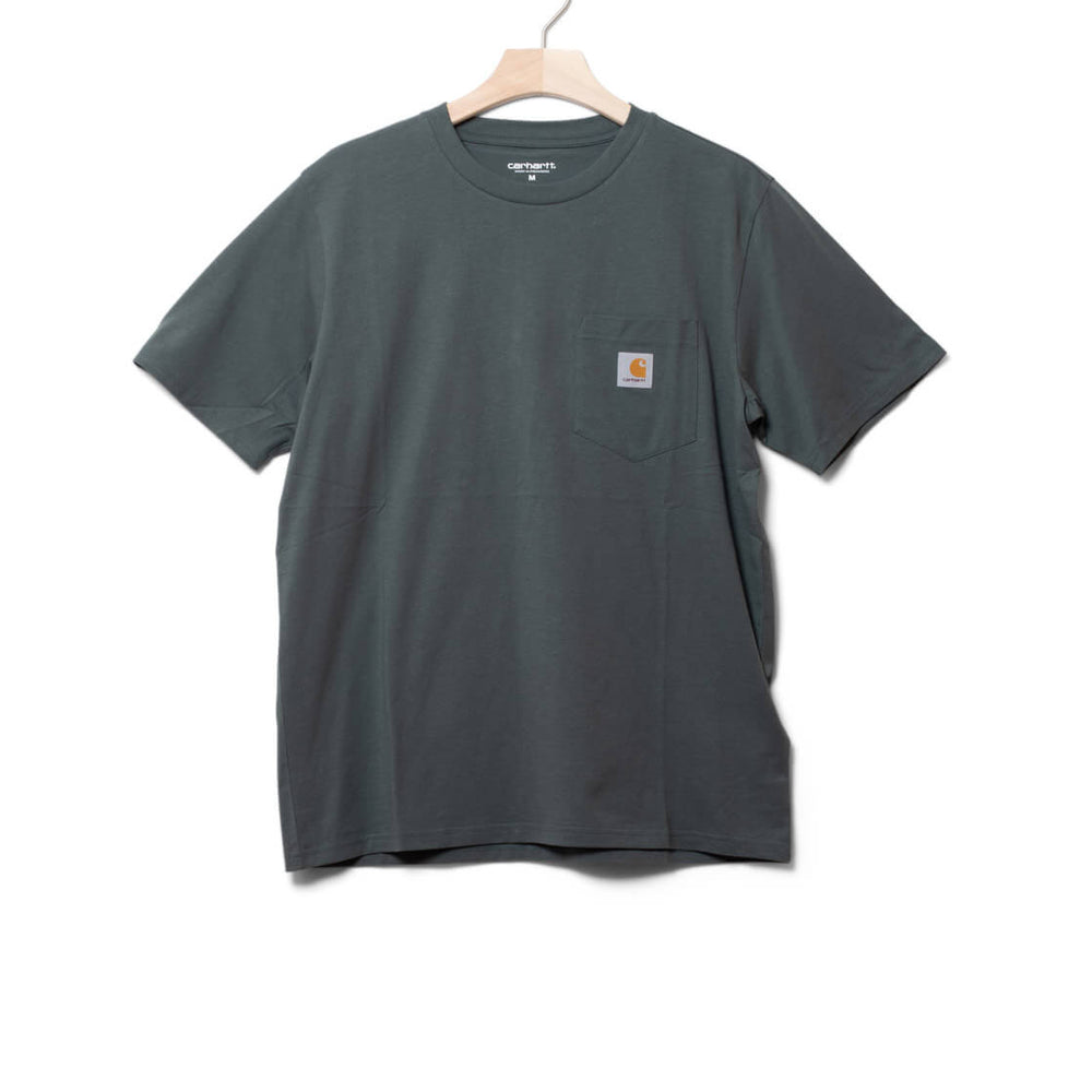
                      
                        Carhartt WIP T-Shirt Pocket green hemlock
                      
                    