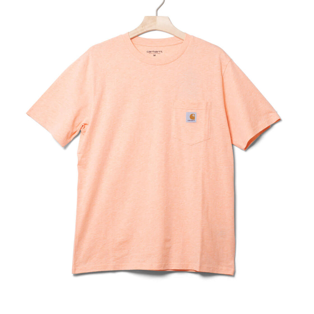 
                      
                        Carhartt WIP T-Shirt Pocket orange grapefruit heather
                      
                    