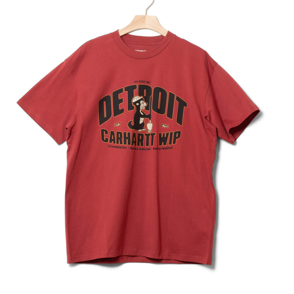 Carhartt WIP T-Shirt Underground red desire