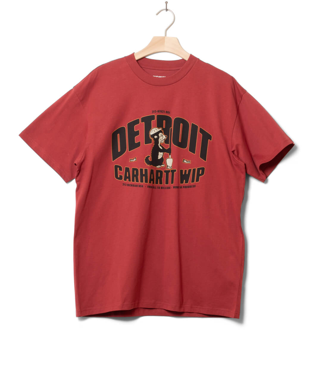 Carhartt WIP T-Shirt Underground red desire