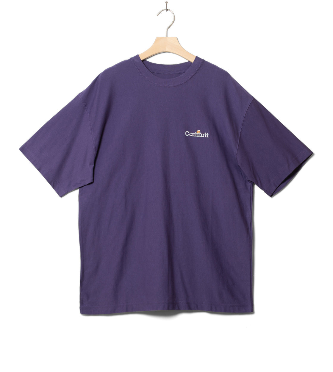 Carhartt WIP T-Shirt WIP Label purple calla