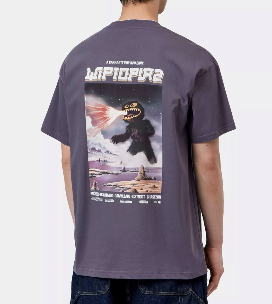 Carhartt WIP T-Shirt Wiptopia II purple shady