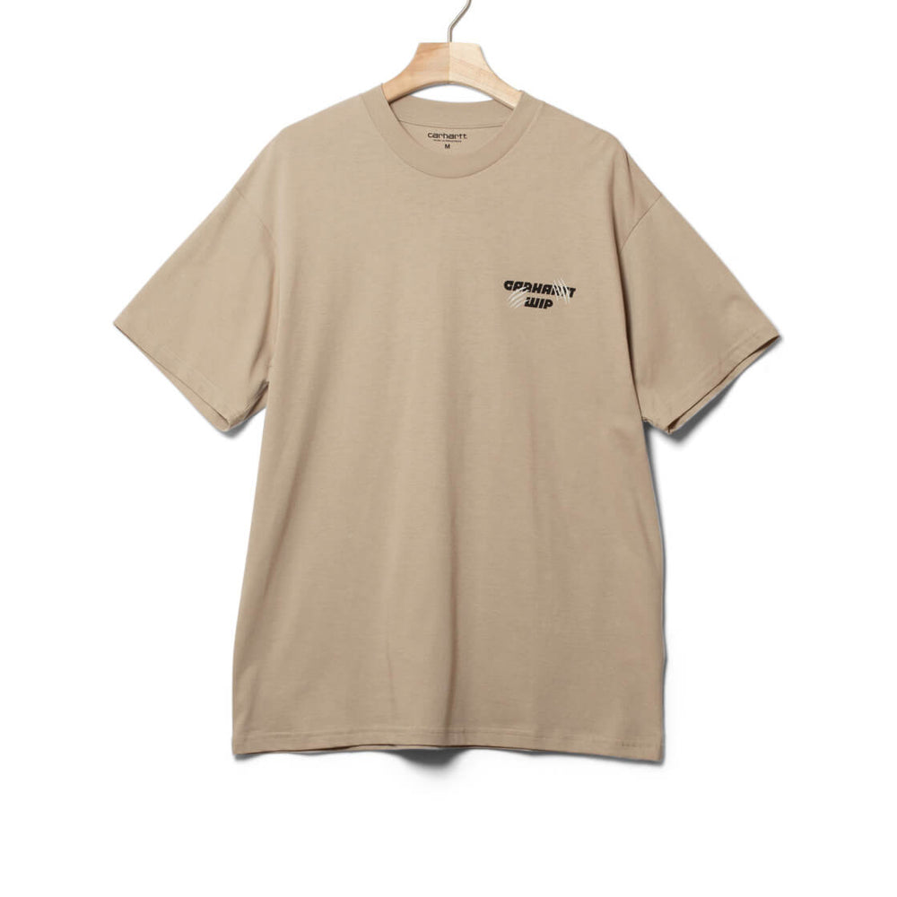 Carhartt WIP T-Shirt Wiptopia beige wall