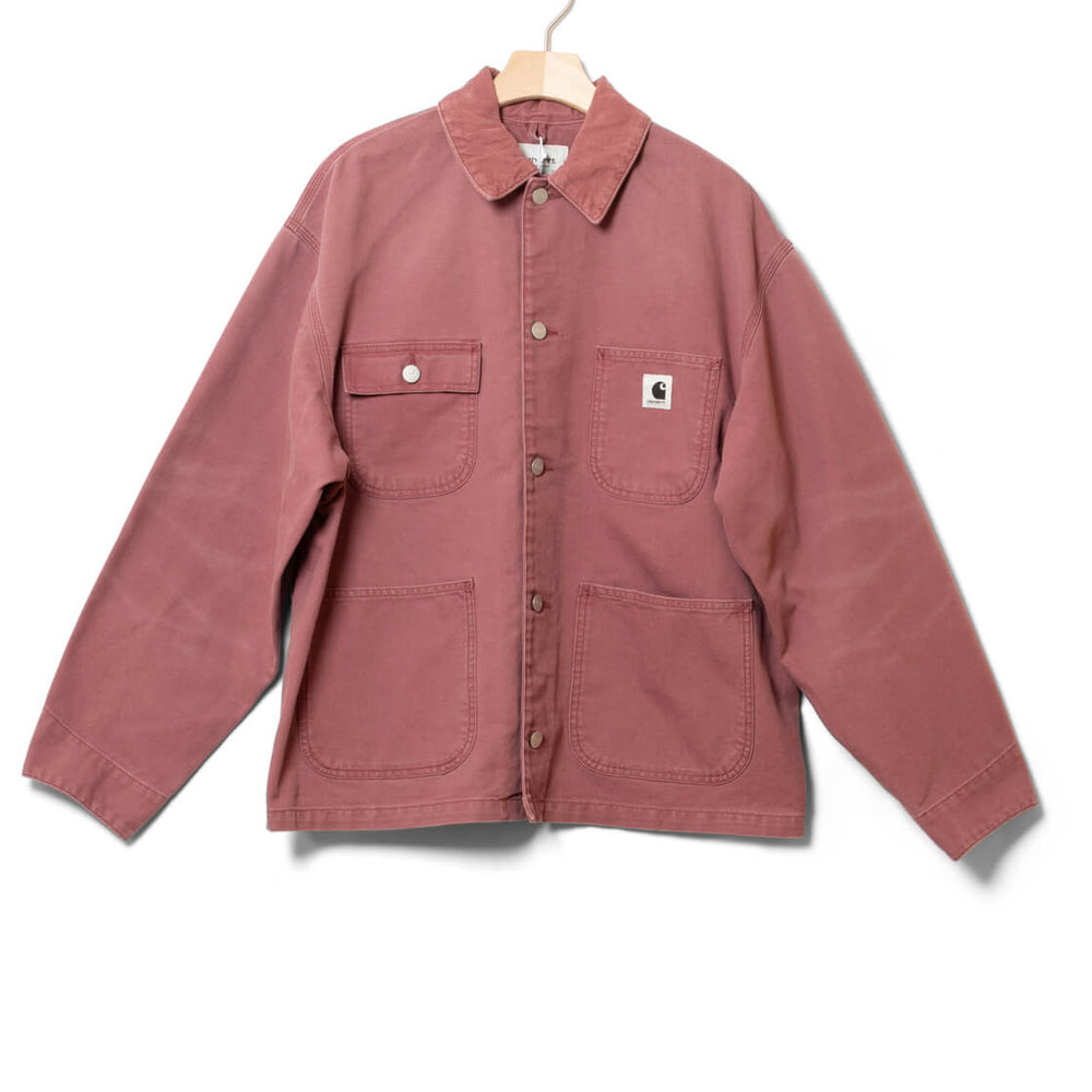 Carhartt WIP W Jacket Michigan Stone Canvas pink dusky/dusky pink