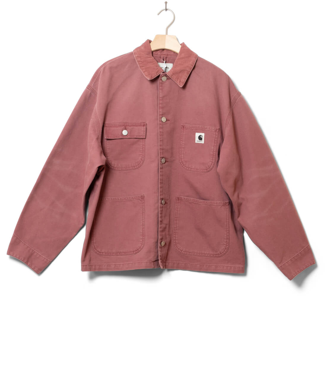 Carhartt WIP W Jacket Michigan Stone Canvas pink dusky/dusky pink