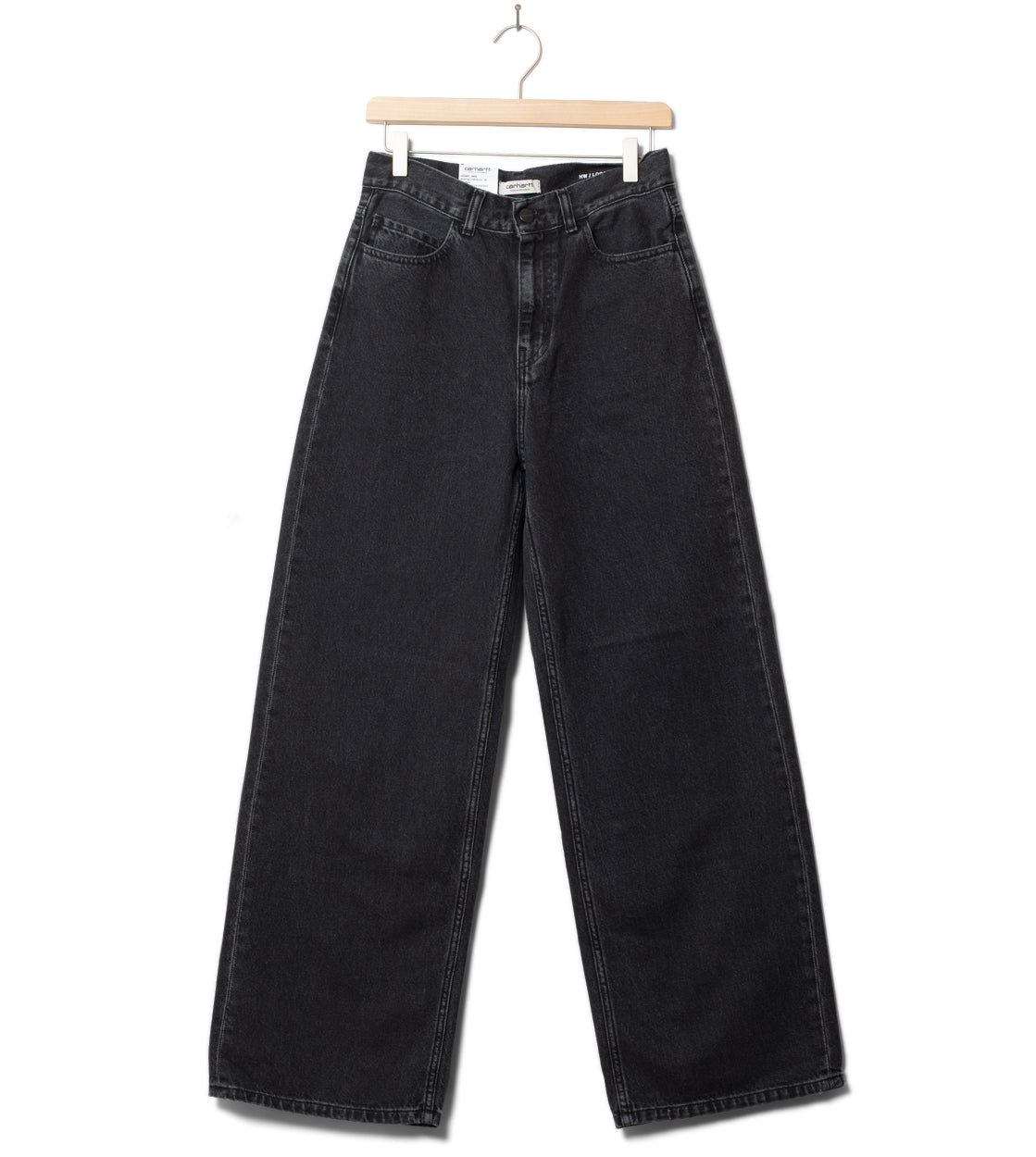 Carhartt WIP W Jeans Jane Fairfield Denim black heavy stone wash