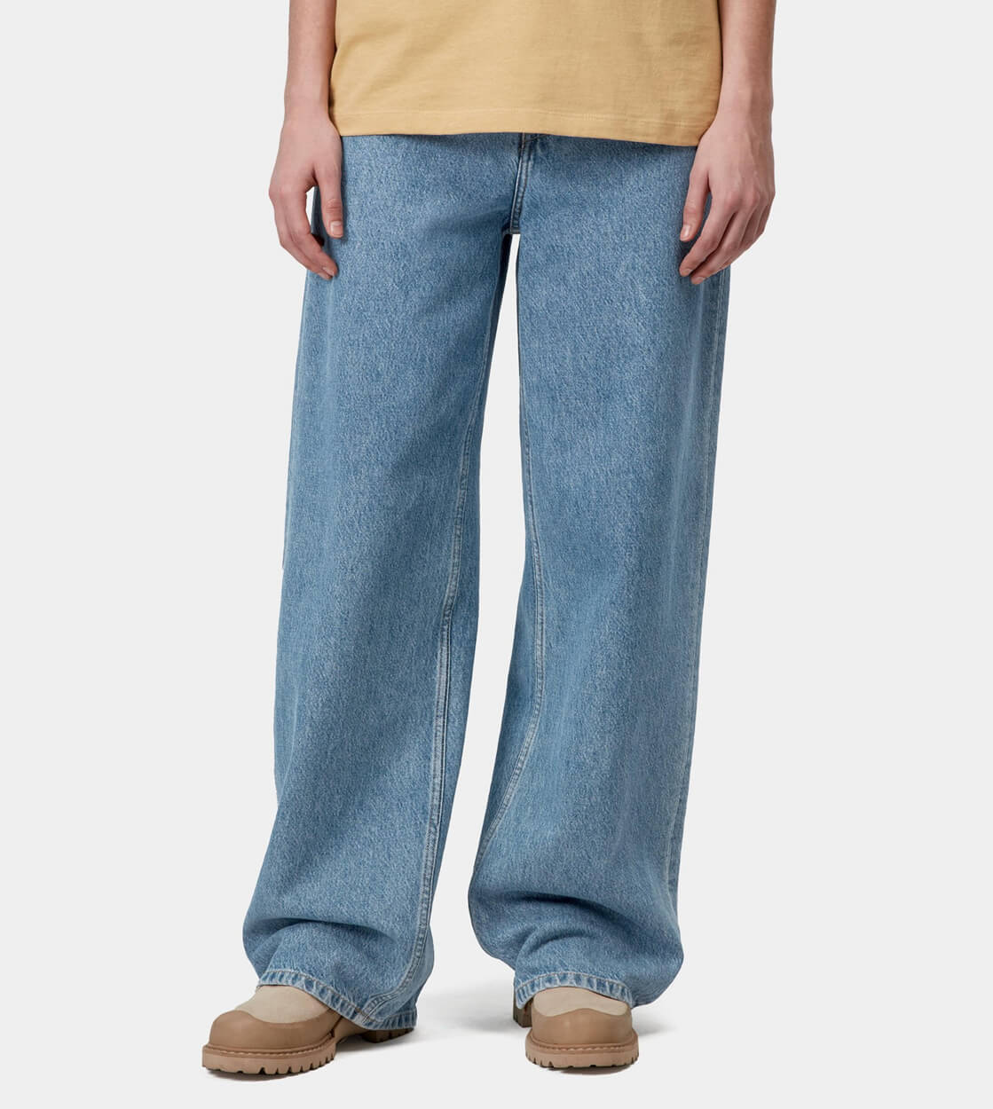 Carhartt WIP W Jeans Jane Fairfield Denim blue heavy stone washed