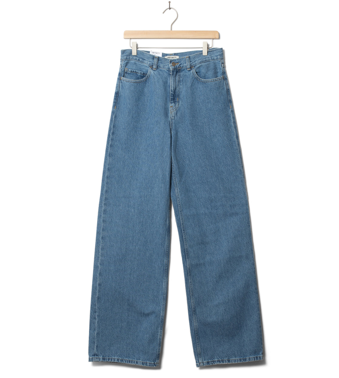 Carhartt WIP W Jeans Jane Fairfield Denim blue heavy stone washed