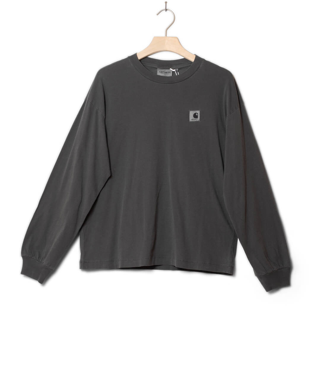 Carhartt WIP W Longsleeve Nelson black garment dyed
