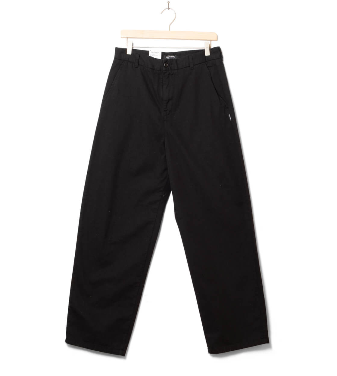 Carhartt WIP W Pants Brady black garment dyed softener