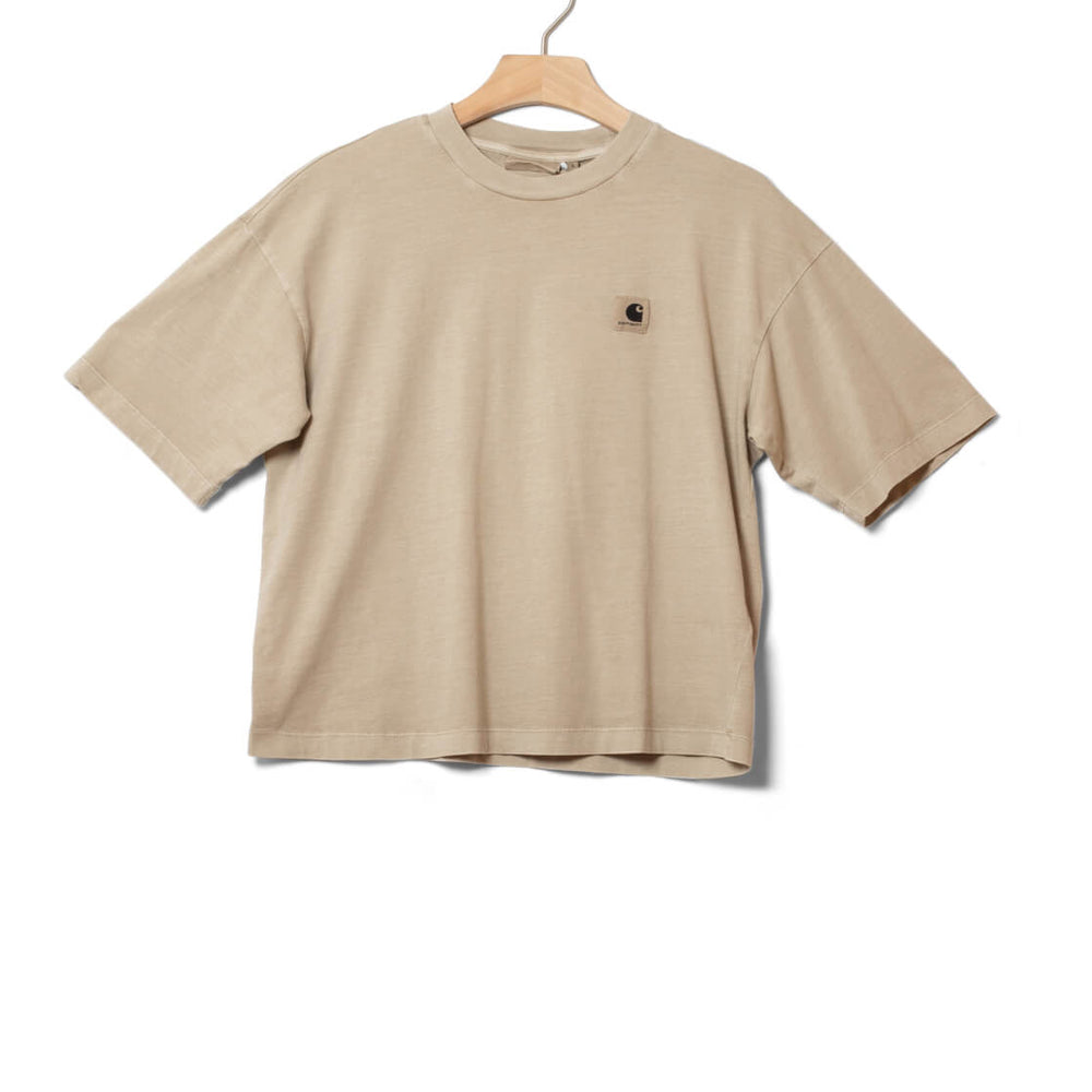Carhartt WIP W T-Shirt Nelson beige fleur del sel