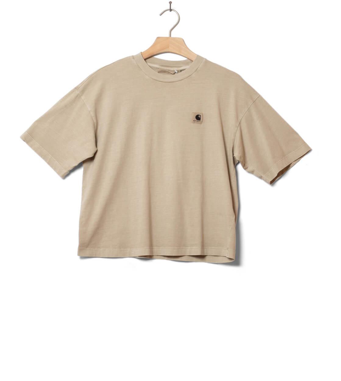 Carhartt WIP W T-Shirt Nelson beige fleur del sel