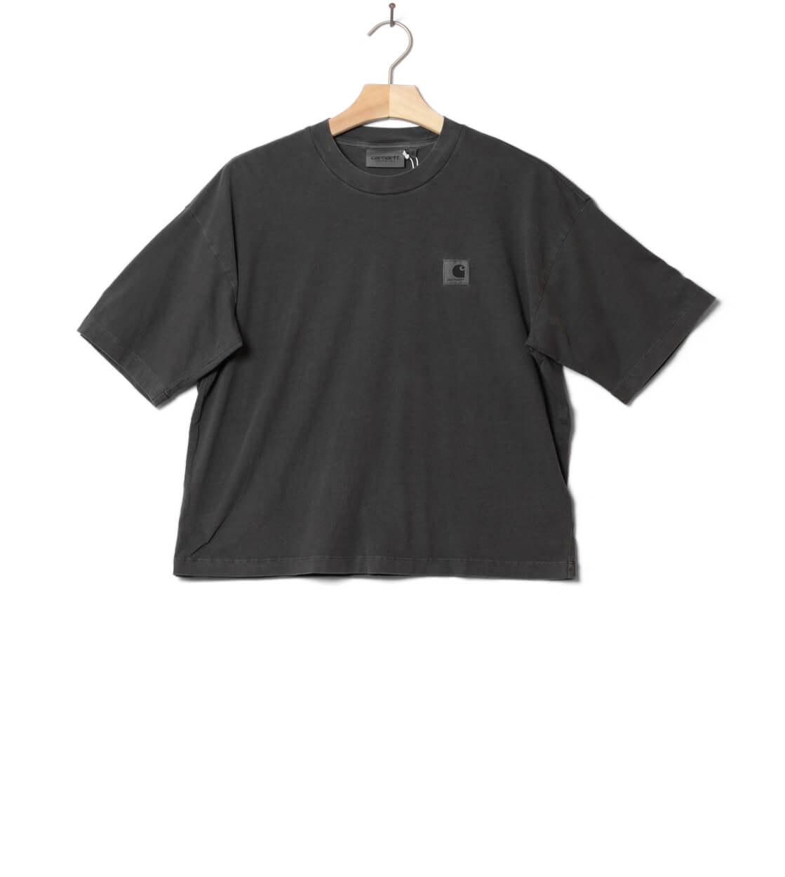 Carhartt WIP W T-Shirt Nelson black garment dyed