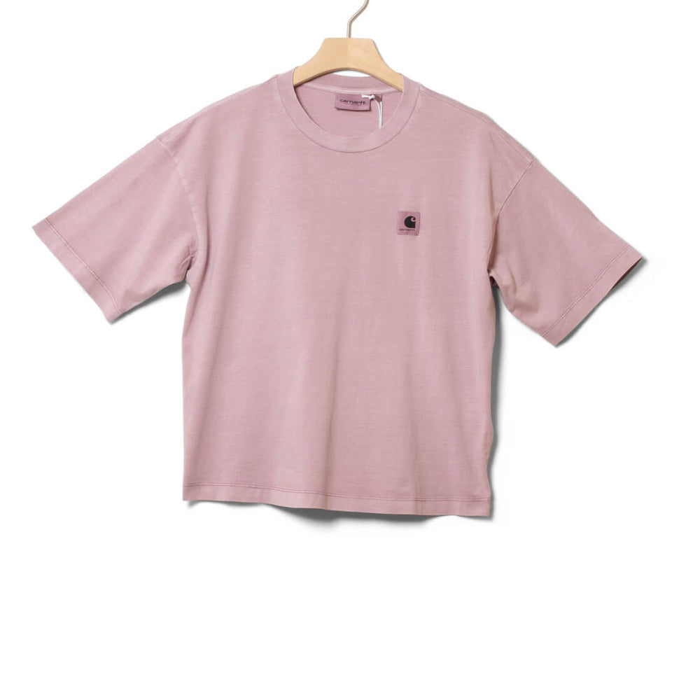Carhartt WIP W T-Shirt Nelson pink hortensia garment dyed