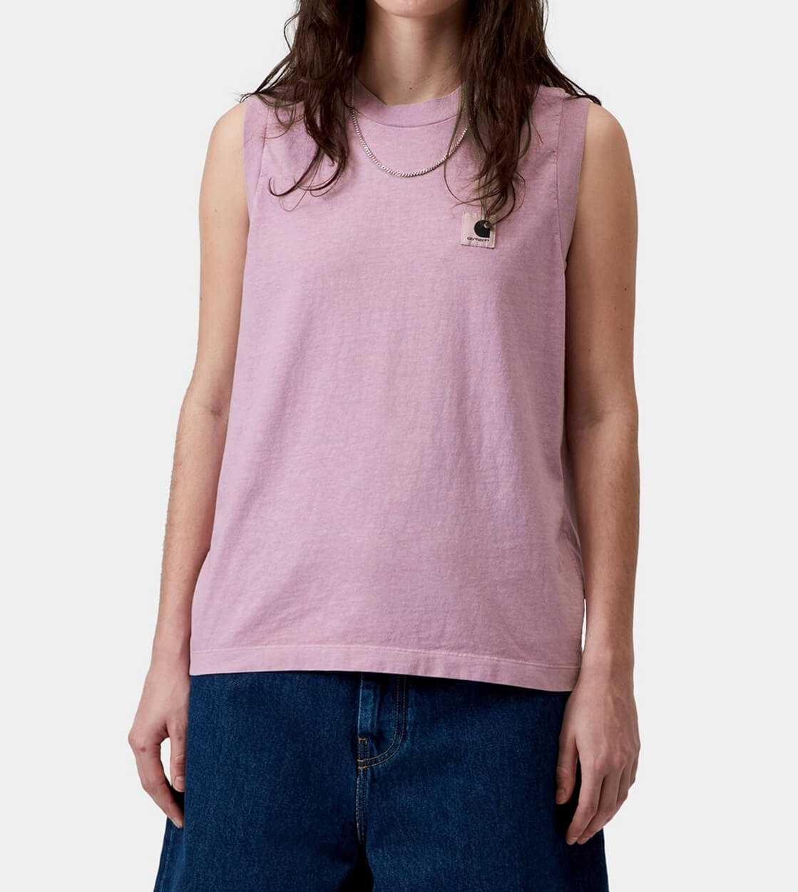 Carhartt WIP W Top Nelson A pink gentle purple