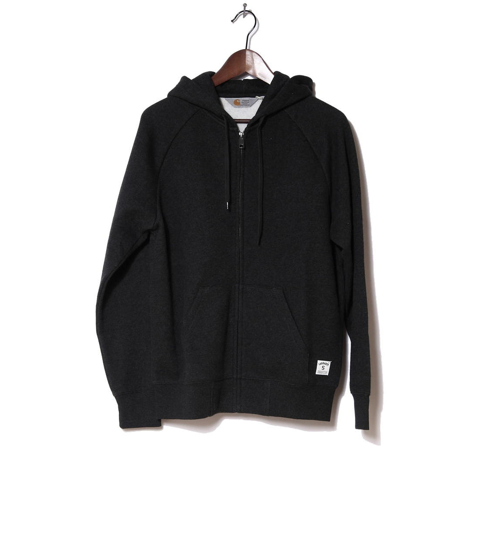 Carhartt WIP Zip Hooded Holbrook grey black heather