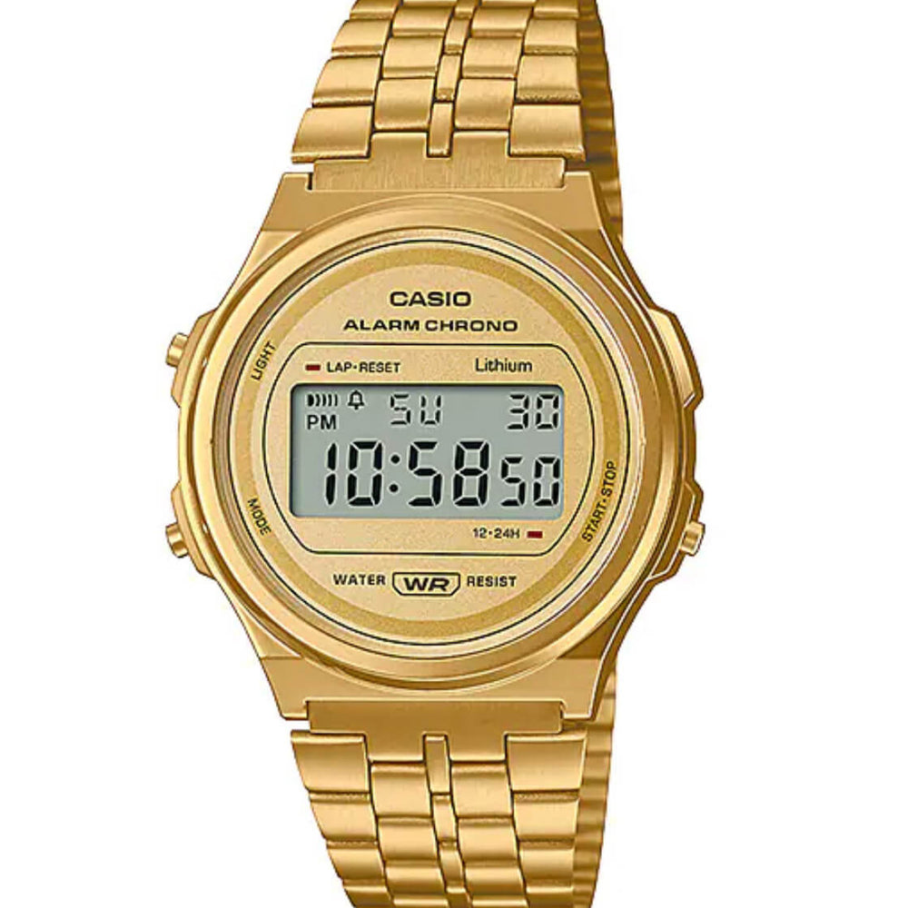 Casio Watch A171WEG gold