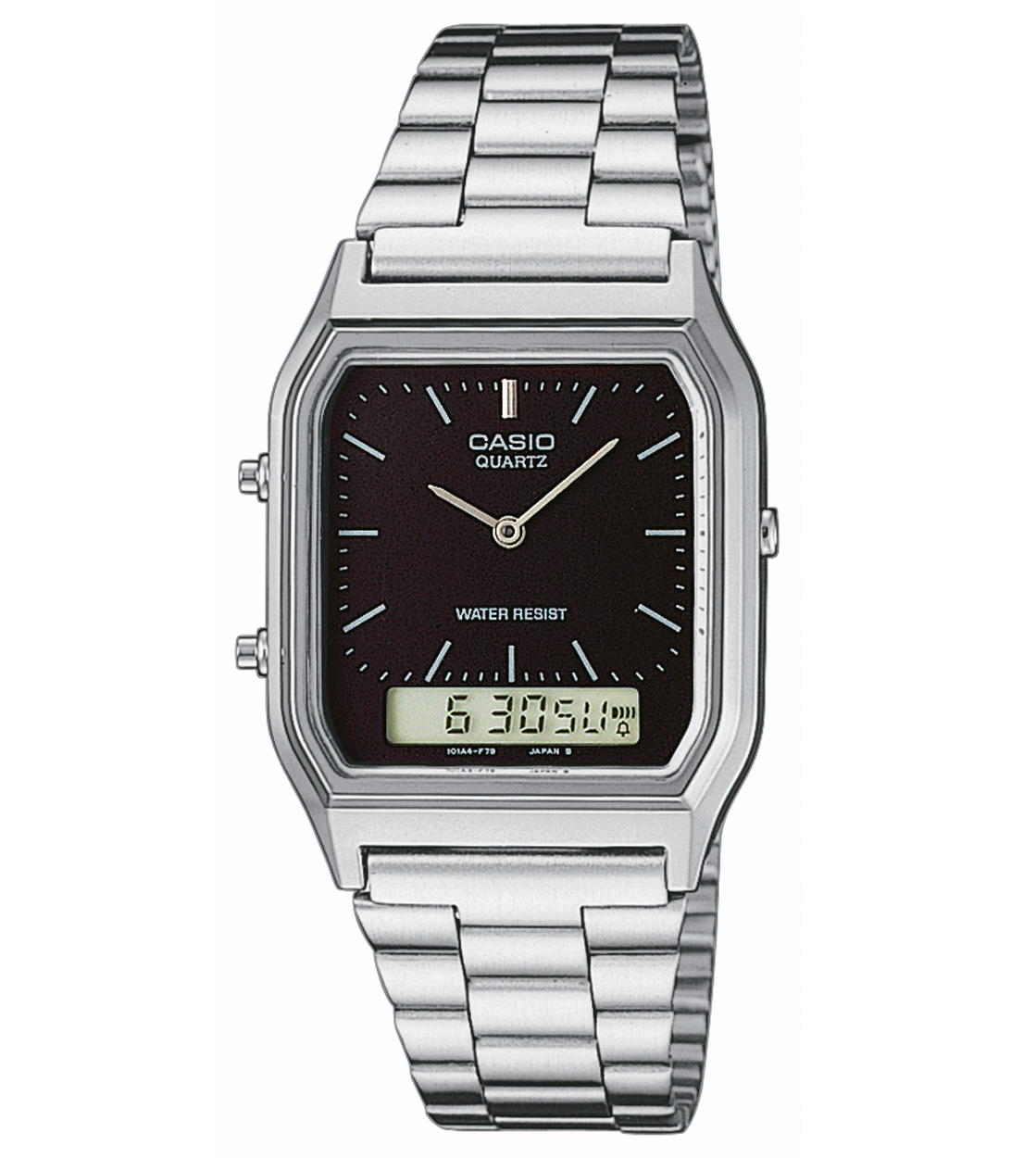 Casio Watch AQ-230A silver/black