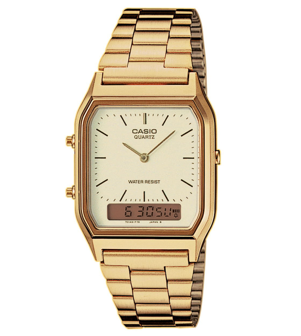 Casio Watch AQ-230GA gold