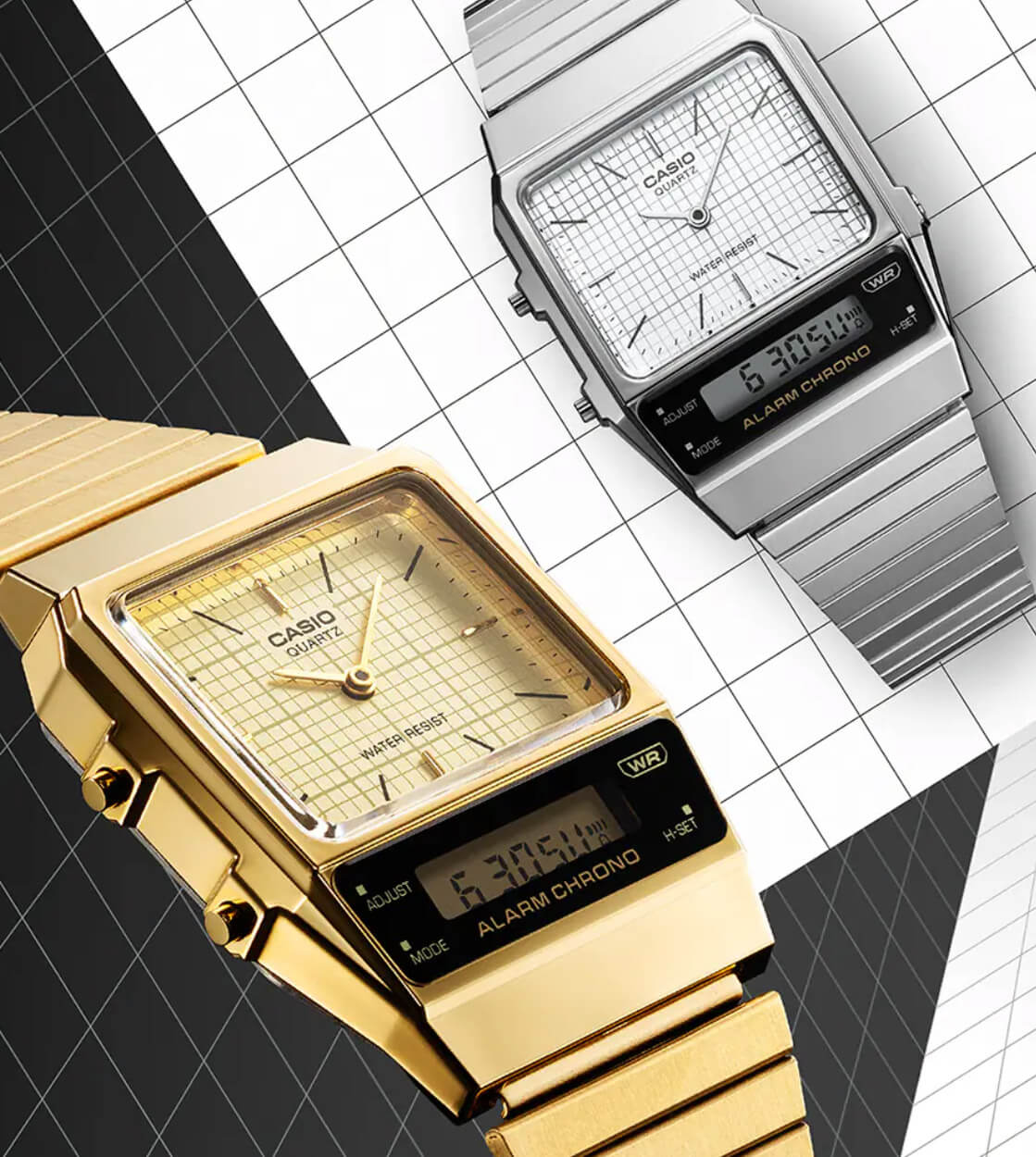 Casio Watch AQ800EG gold