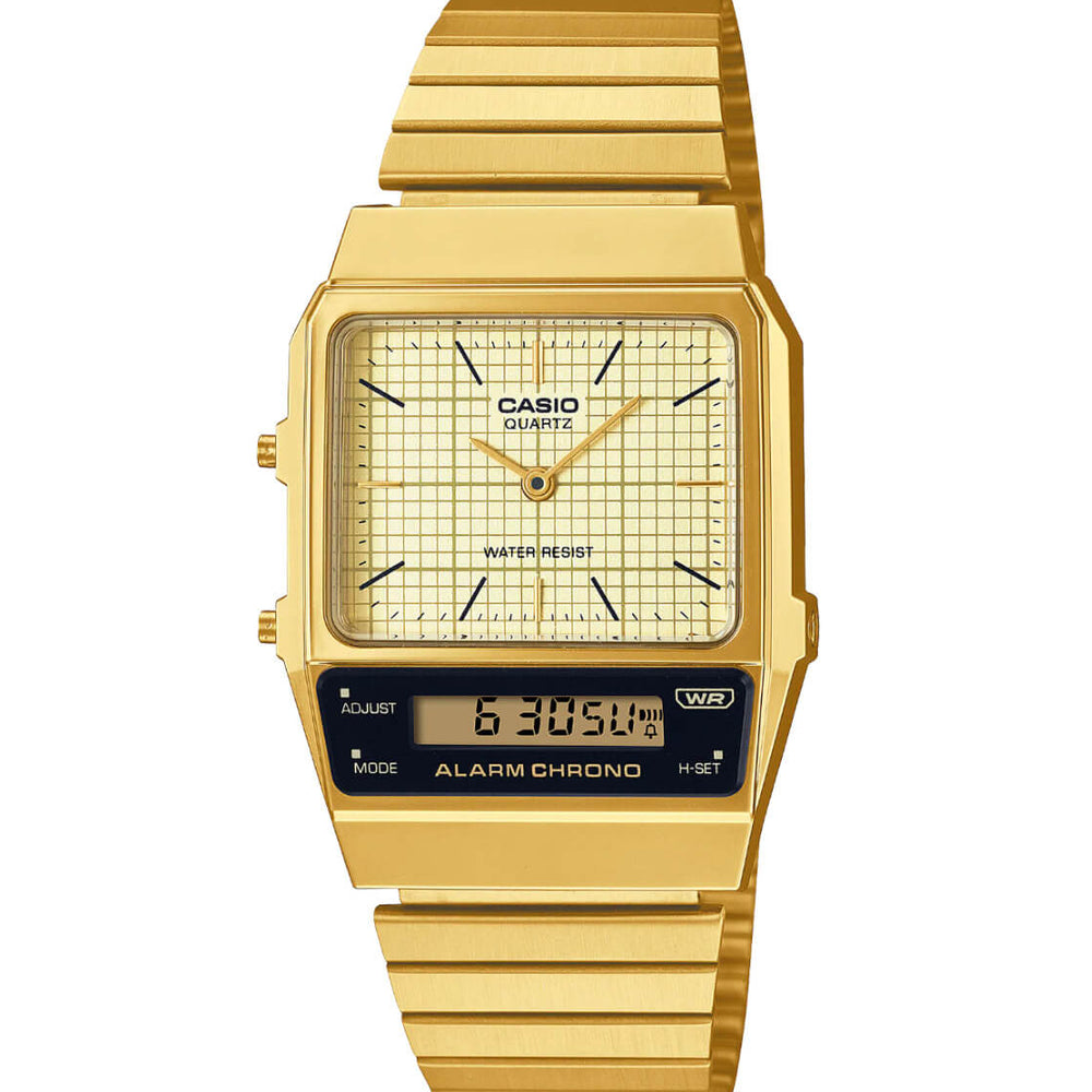 Casio Watch AQ800EG gold