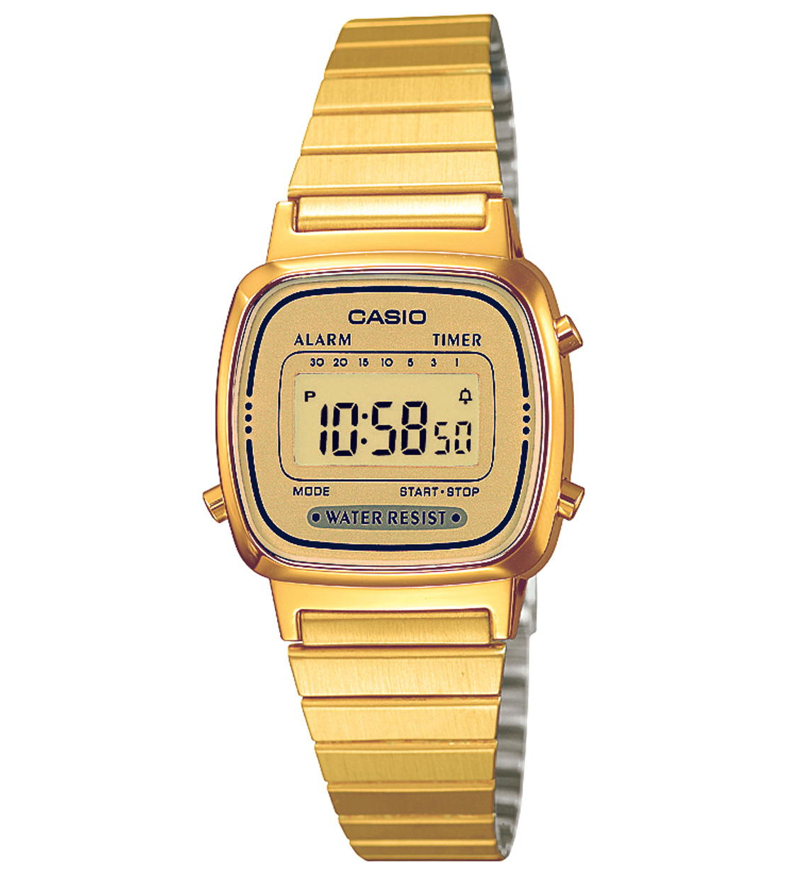 Casio Watch LA670WEGA gold/gold