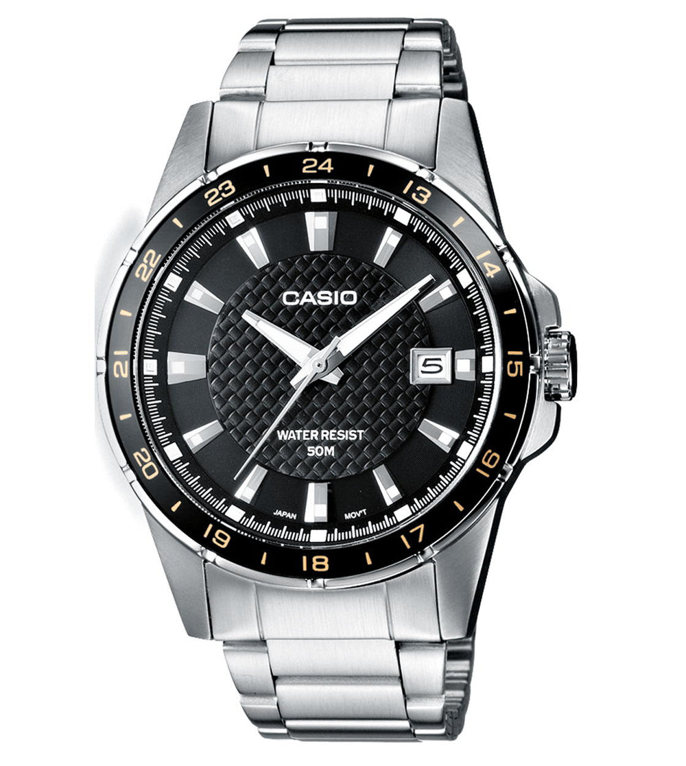 Casio Watch MTP-1290D silver/black